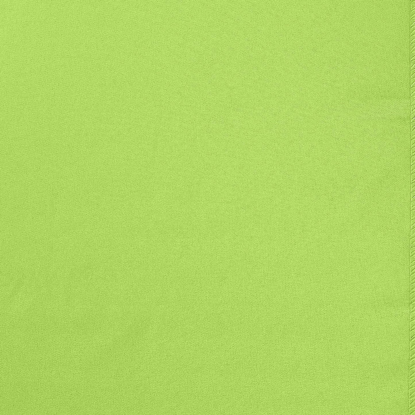 12"x108" Apple Green Polyester Table Runner