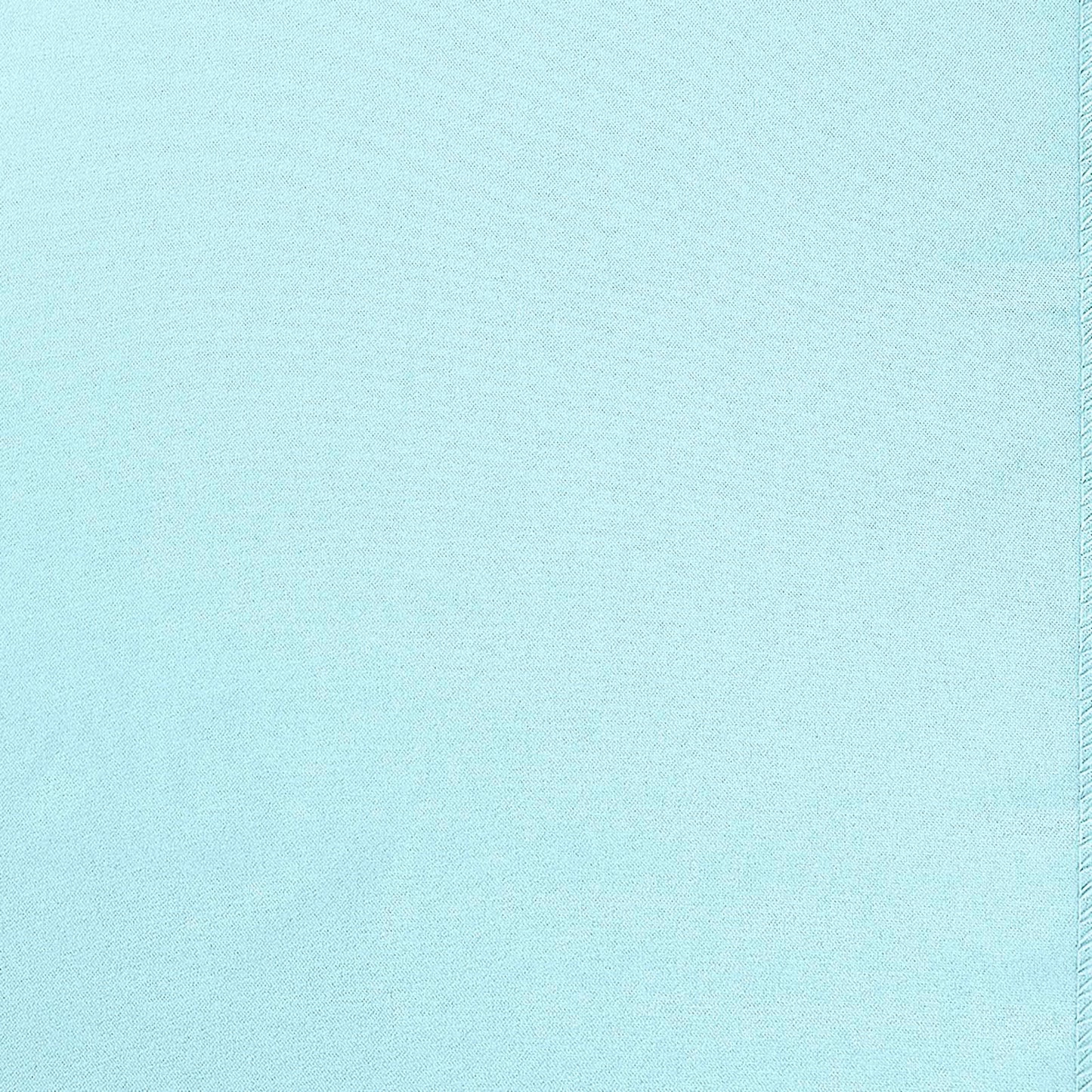 12"x108" Light Blue Polyester Table Runner