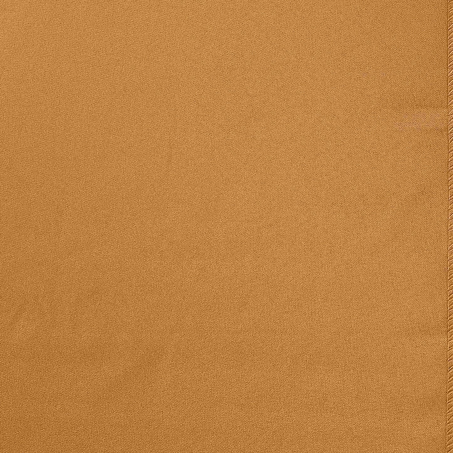 12"x108" Gold Polyester Table Runner