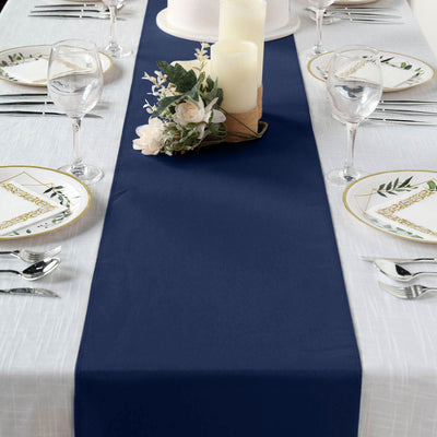 Durability of the Navy Blue Polyester Table Runner Durability of the Navy Blue Polyester Table Runner