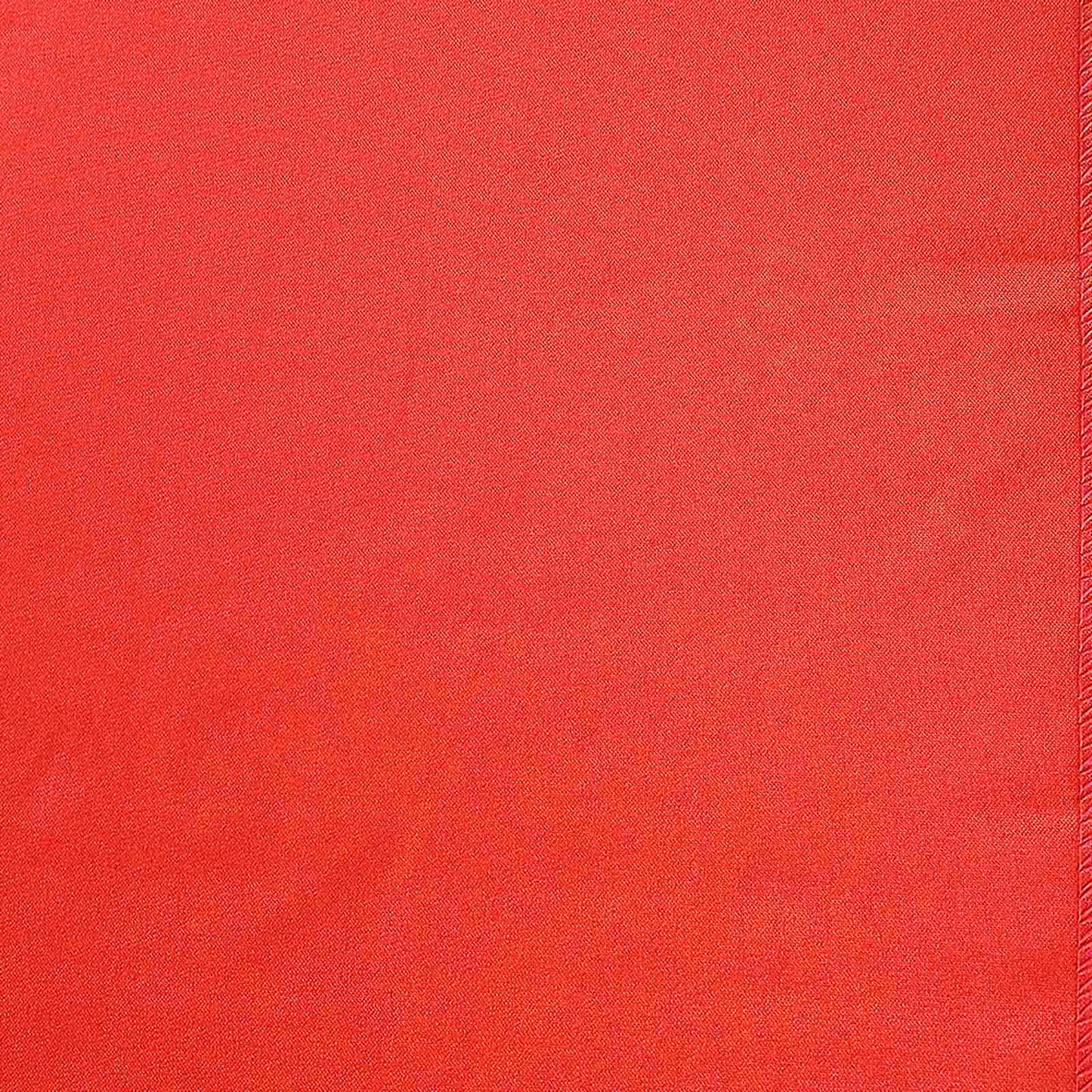 12"x108" Red Polyester Table Runner