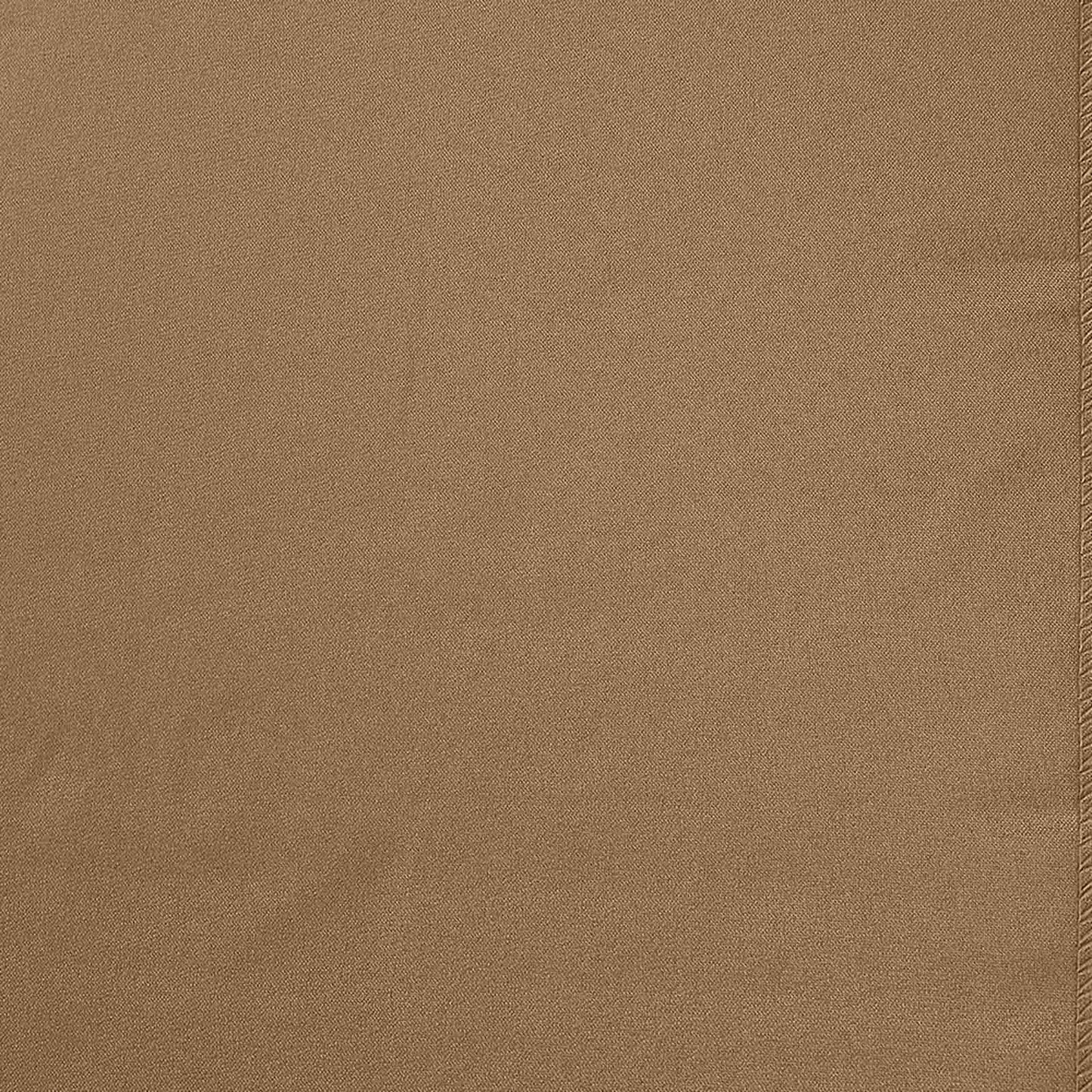 12"x108" Taupe Polyester Table Runner