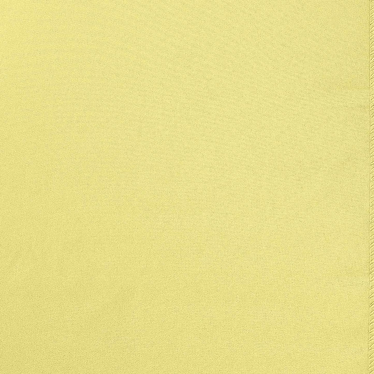 12"x108" Yellow Polyester Table Runner