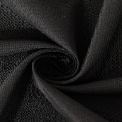 Versatile and Durable Black Polyester Table Runner Versatile and Durable Black Polyester Table Runner