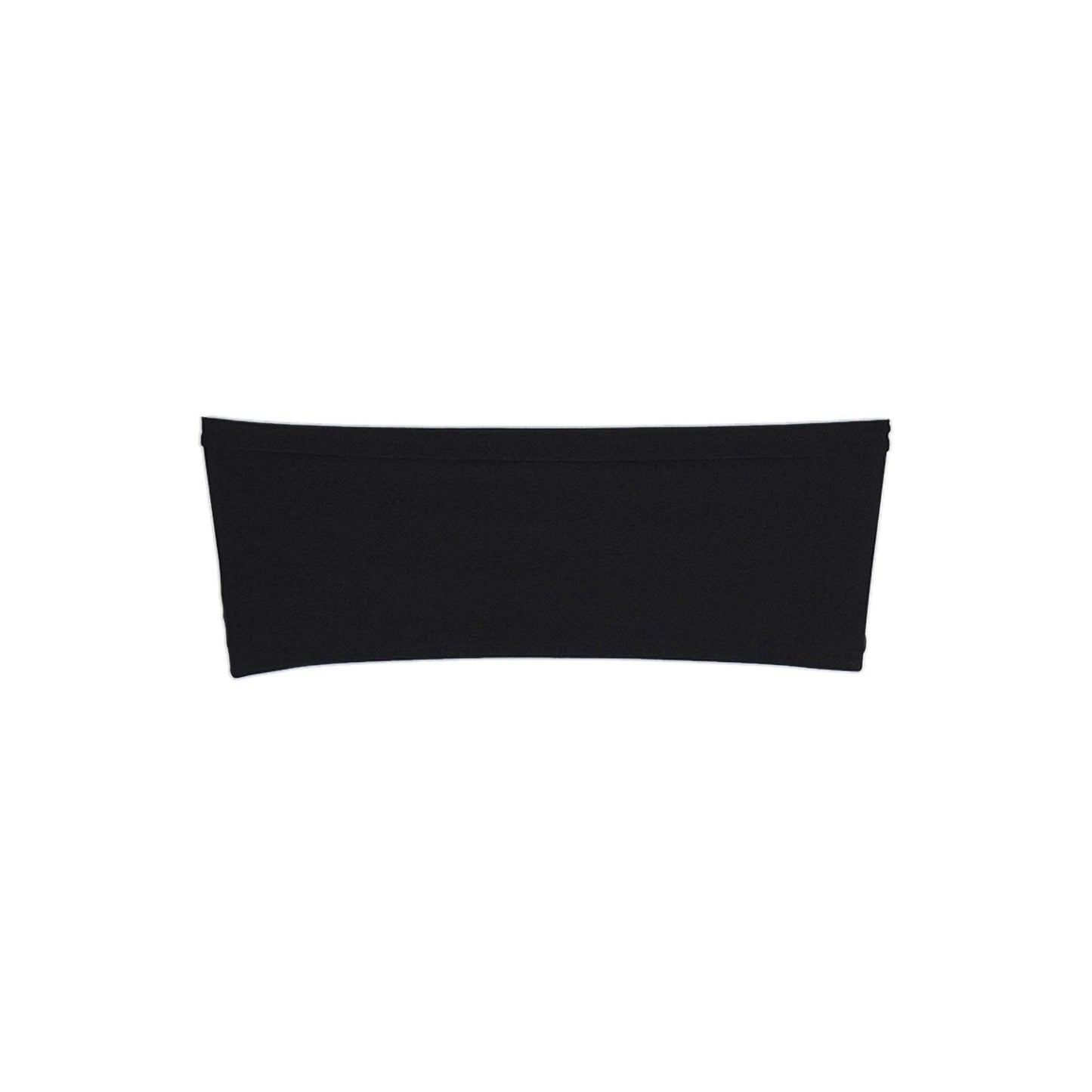 5 pack | 5"x12" Black Spandex Stretch Chair Sash