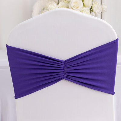 Durability and Practicality of the Purple Spandex Chair Sash Band Durability and Practicality of the Purple Spandex Chair Sash Band