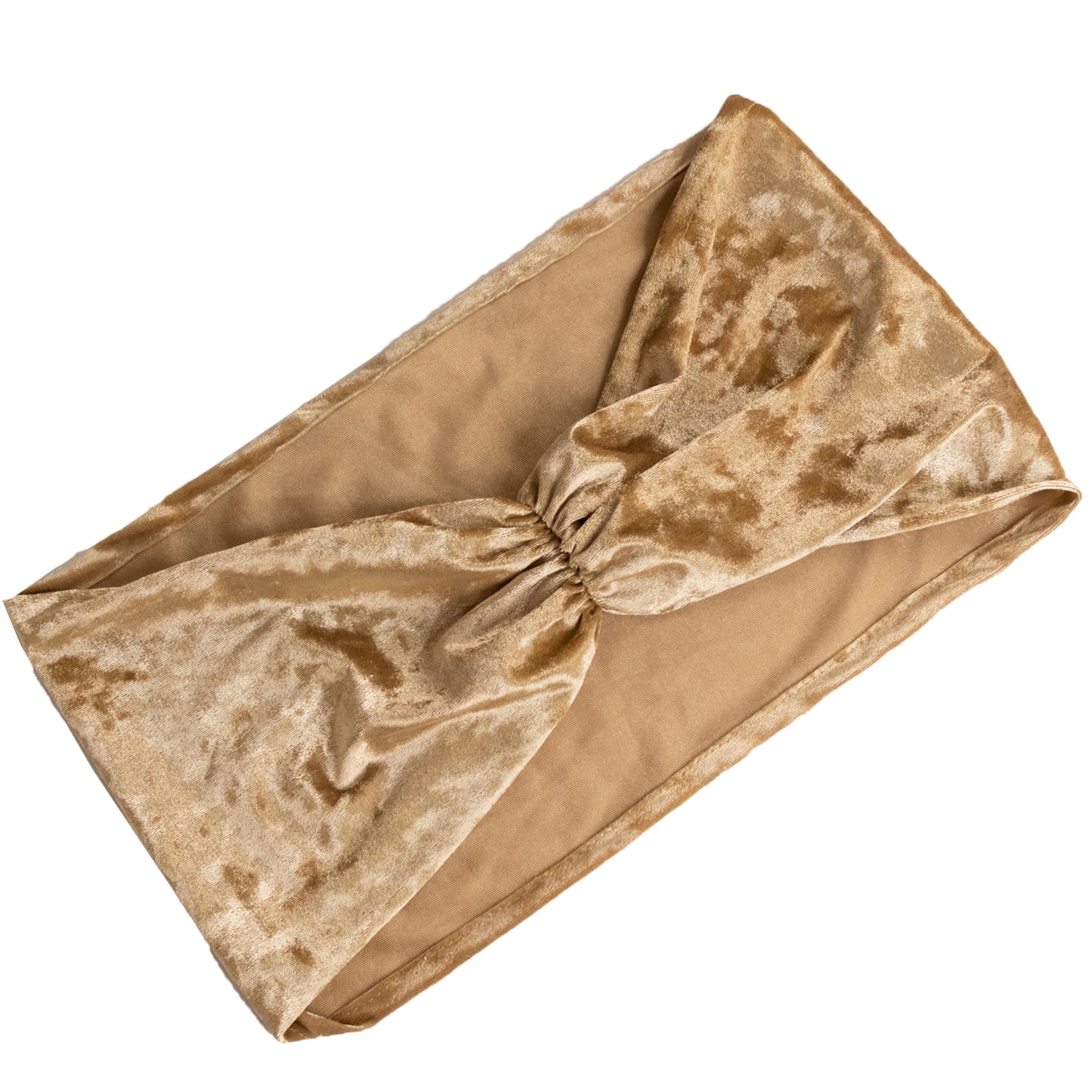 5 Pack Crushed Velvet Chair Bands Champagne Wide Ruffle Style - Textured Chair Sashes for Stunning Event Decor - 8"x15"