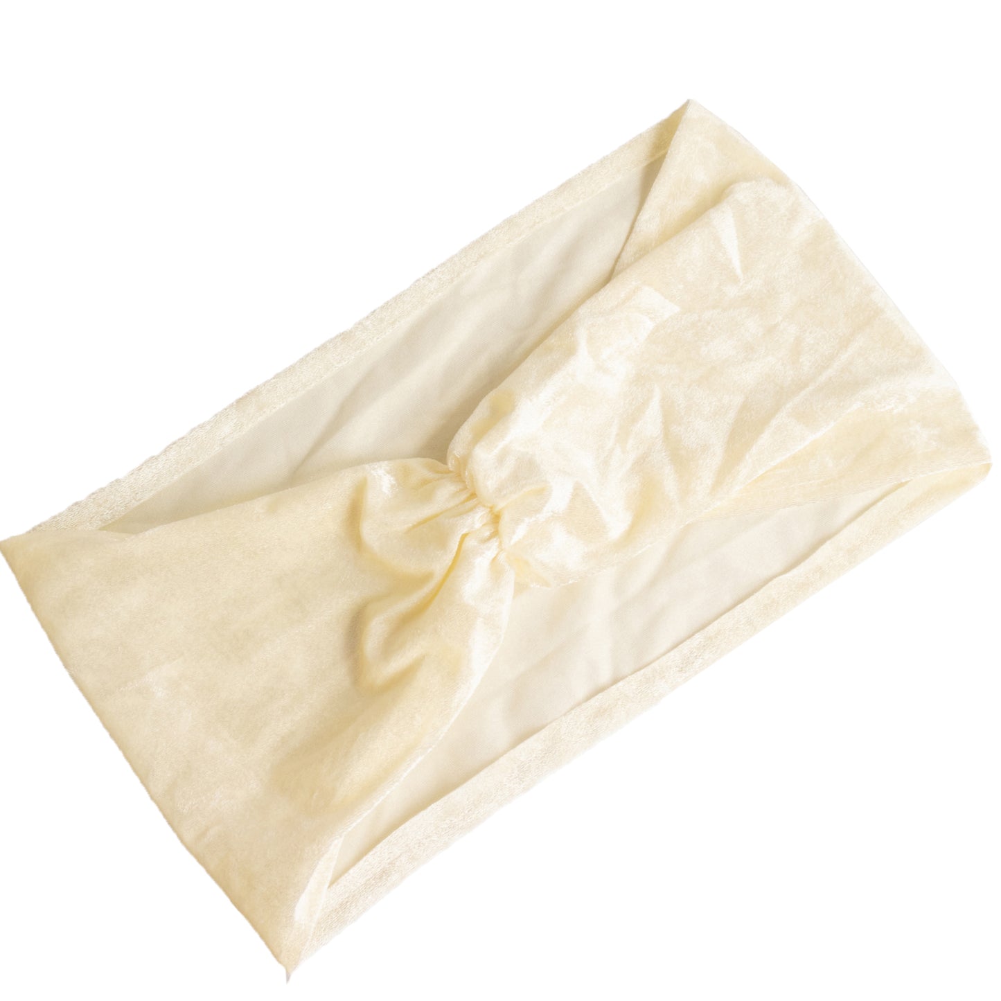 5 Pack Crushed Velvet Chair Bands Ivory Wide Ruffle Style - Textured Chair Sashes for Stunning Event Decor - 8"x15"