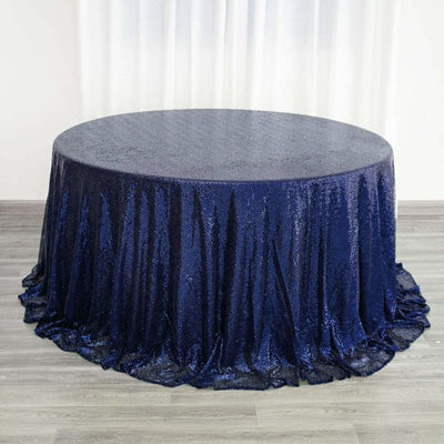 Glamorous Navy Blue Sequin Tablecloth Glamorous Navy Blue Sequin Tablecloth