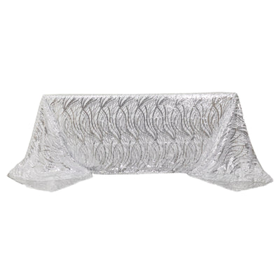 Unmatched Elegance with Silver Wave Mesh Unmatched Elegance with Silver Wave Mesh