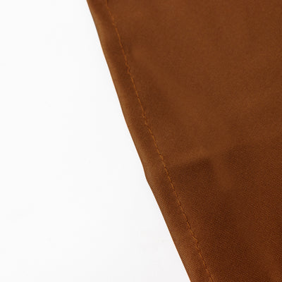 Versatility of the Cinnamon Brown Round Tablecloth Versatility of the Cinnamon Brown Round Tablecloth