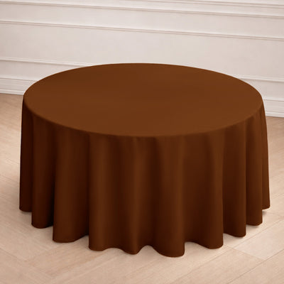Versatile Uses for the Cinnamon Brown Tablecloth Versatile Uses for the Cinnamon Brown Tablecloth