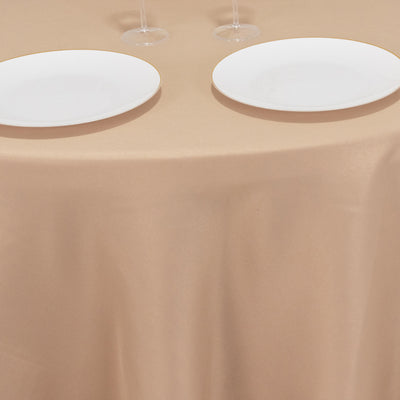 Durable Nude Seamless Premium Polyester Round Tablecloth Durable Nude Seamless Premium Polyester Round Tablecloth