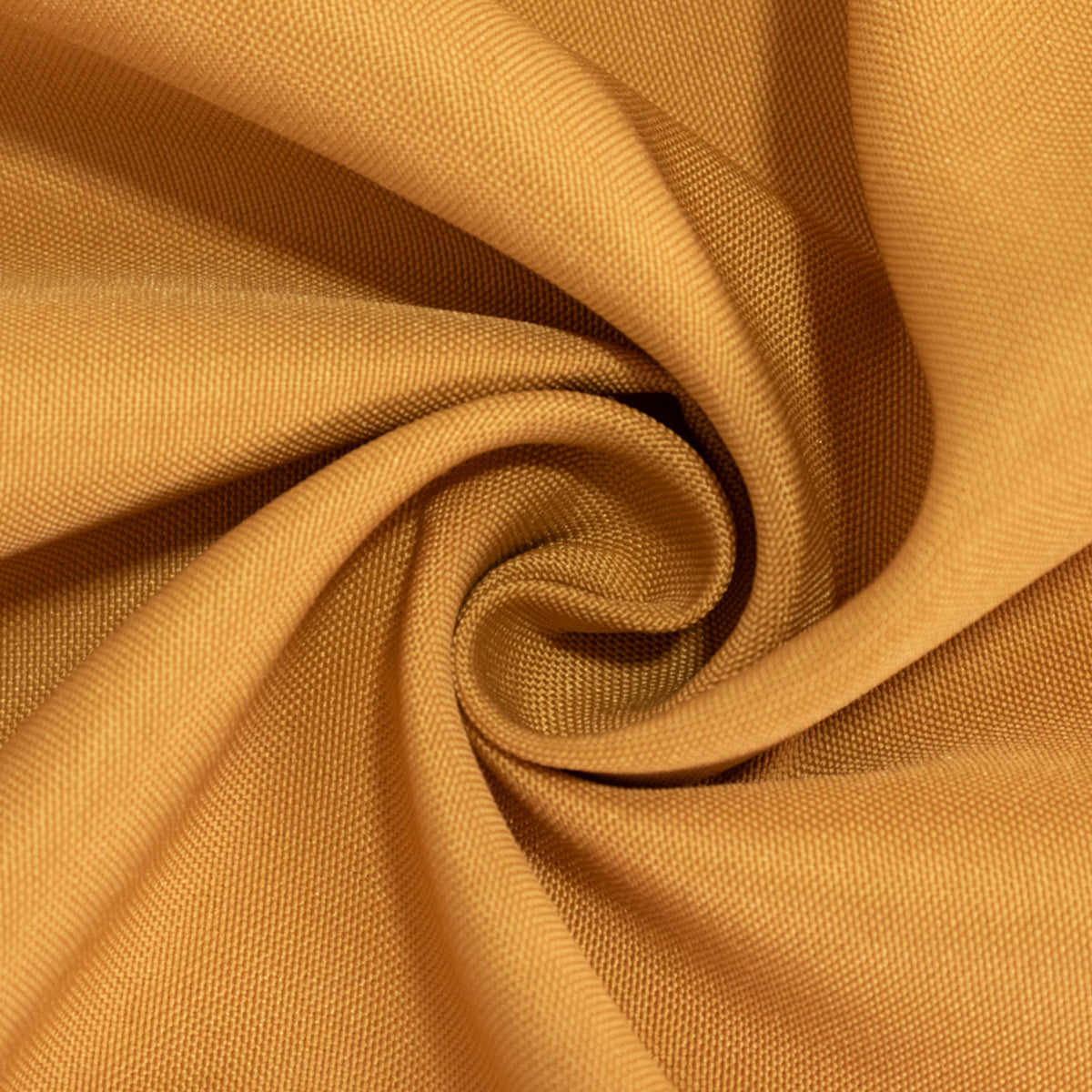 Gold square table overlay fabric, 54"x54", premium polyester. #whtbkgd