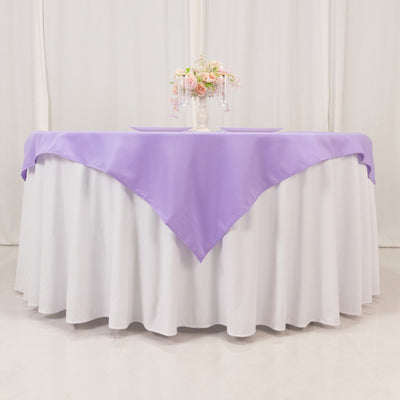 Seamless Lavender Premium Polyester Square Table Overlay Seamless Lavender Premium Polyester Square Table Overlay