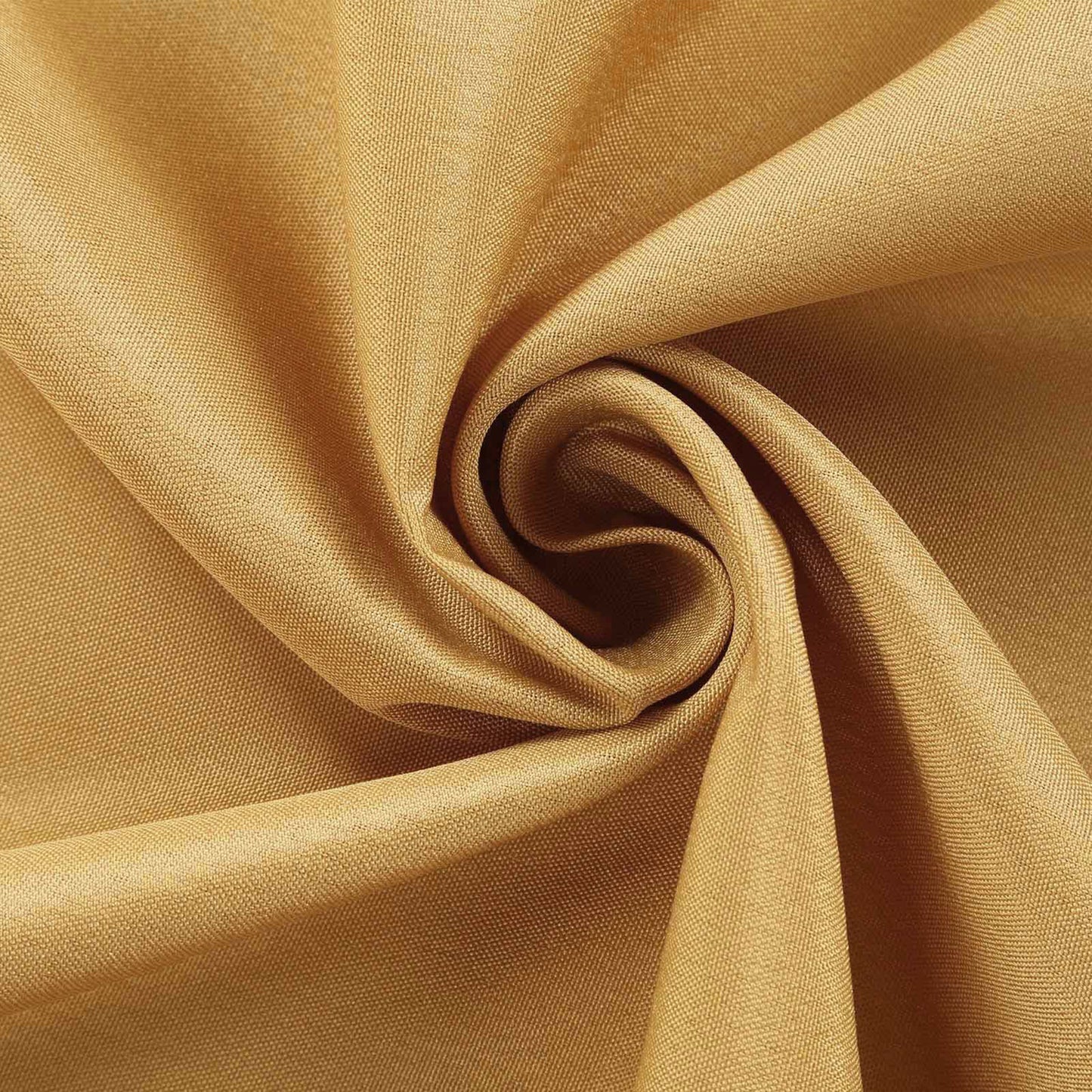 60"x126" Gold Premium Polyester Rectangular Tablecloth - 220GSM