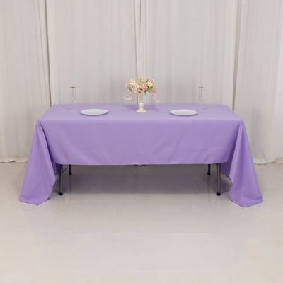 Seamless Lavender Polyester Rectangular Tablecloth for Any Event Seamless Lavender Polyester Rectangular Tablecloth for Any Event