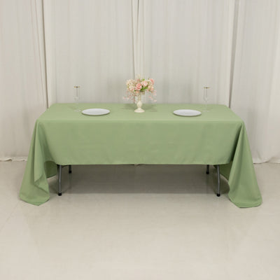Seamless Sage Green Polyester Rectangular Tablecloth for Any Event Seamless Sage Green Polyester Rectangular Tablecloth for Any Event