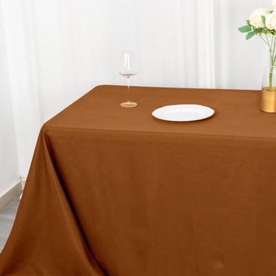 Versatile Uses for the Cinnamon Brown Tablecloth Versatile Uses for the Cinnamon Brown Tablecloth
