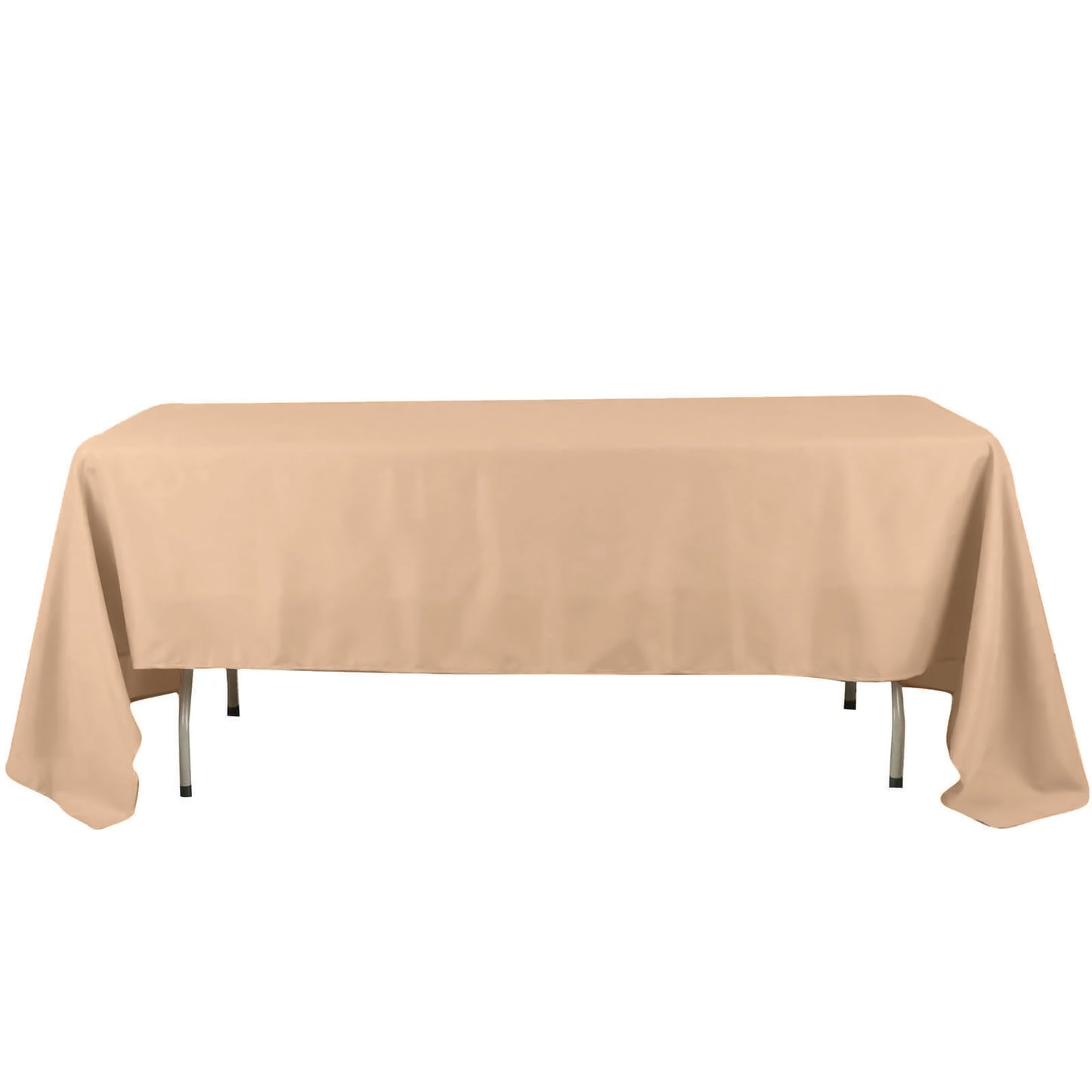 Table Cover 72X120 Inches Size Nude For Rectangular Table