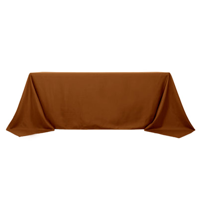 Elegant Design of the Cinnamon Brown Tablecloth Elegant Design of the Cinnamon Brown Tablecloth