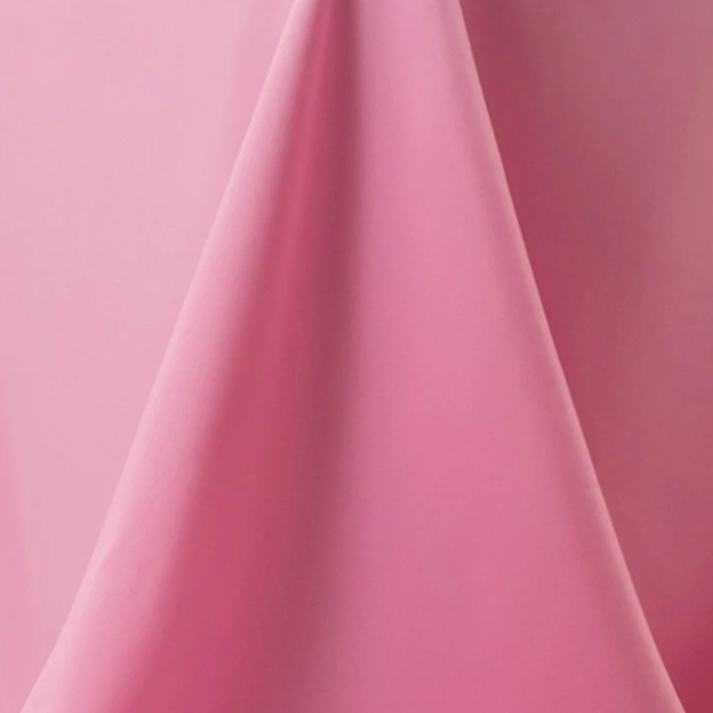 90" Pink Premium Polyester Round Tablecloth - 220GSM