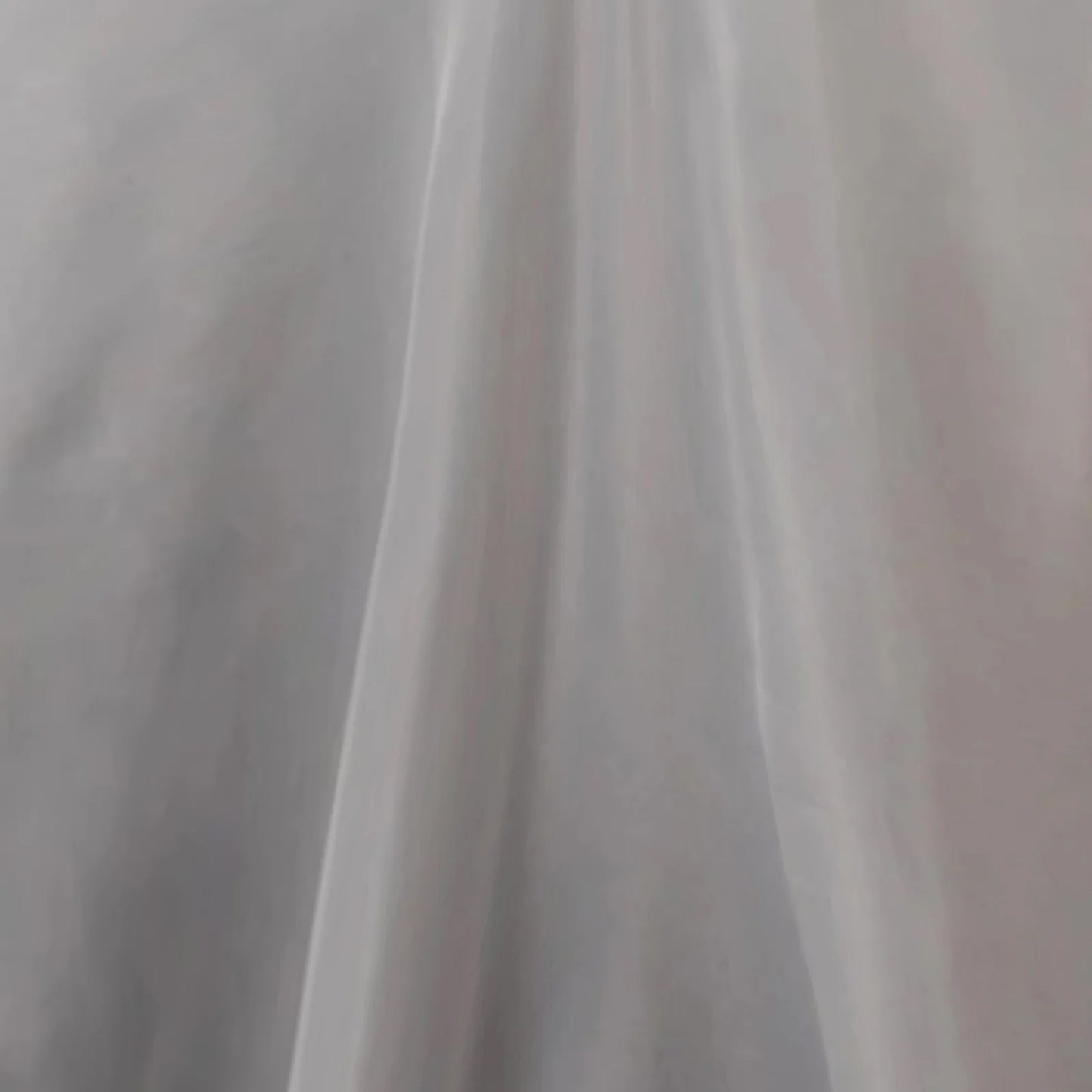 90" Silver Premium Polyester Round Tablecloth - 220GSM