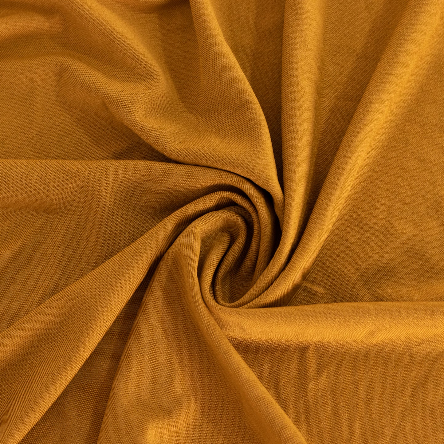 Spandex 36" Round Cocktail Table Cover Gold - Easy to Maintain Stretch Fitted Highboy Tablecloth