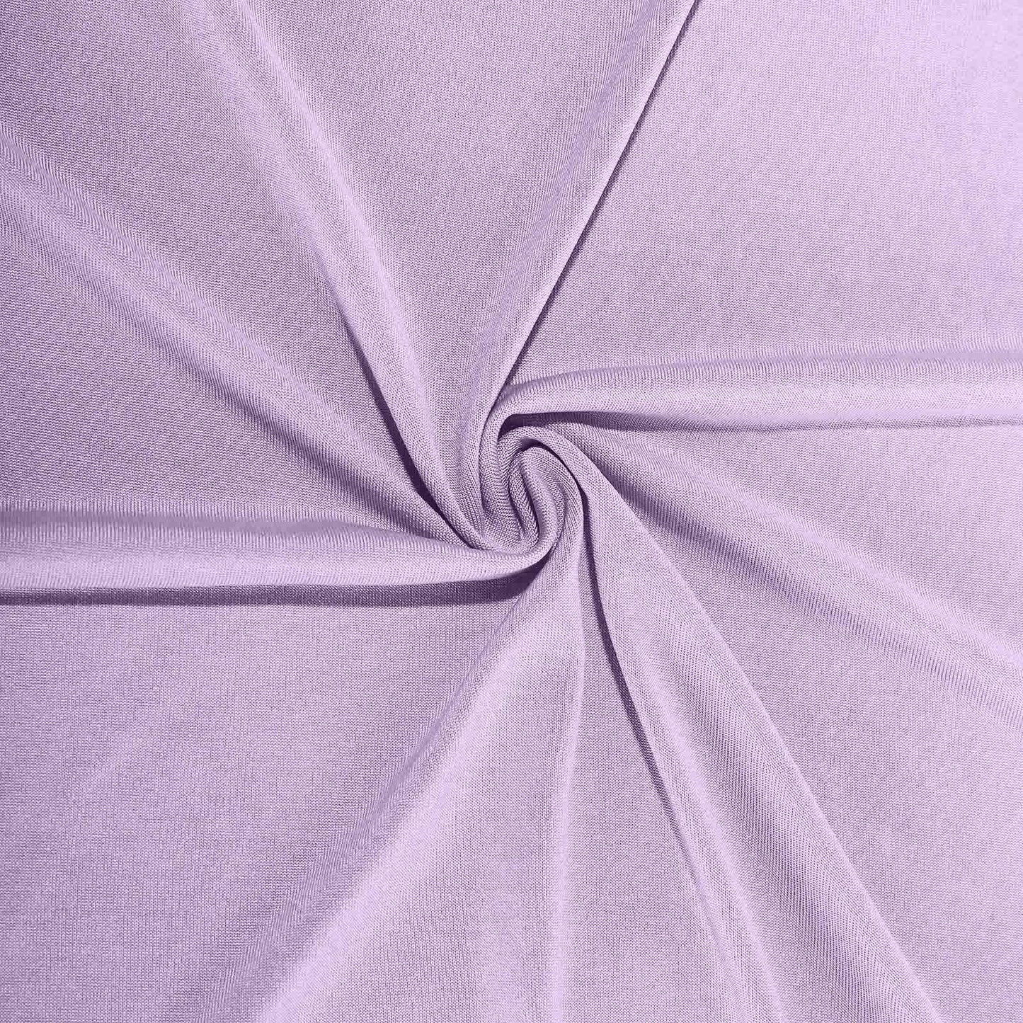Lavender Lilac Spandex Cocktail Table Cover for High Top Tables