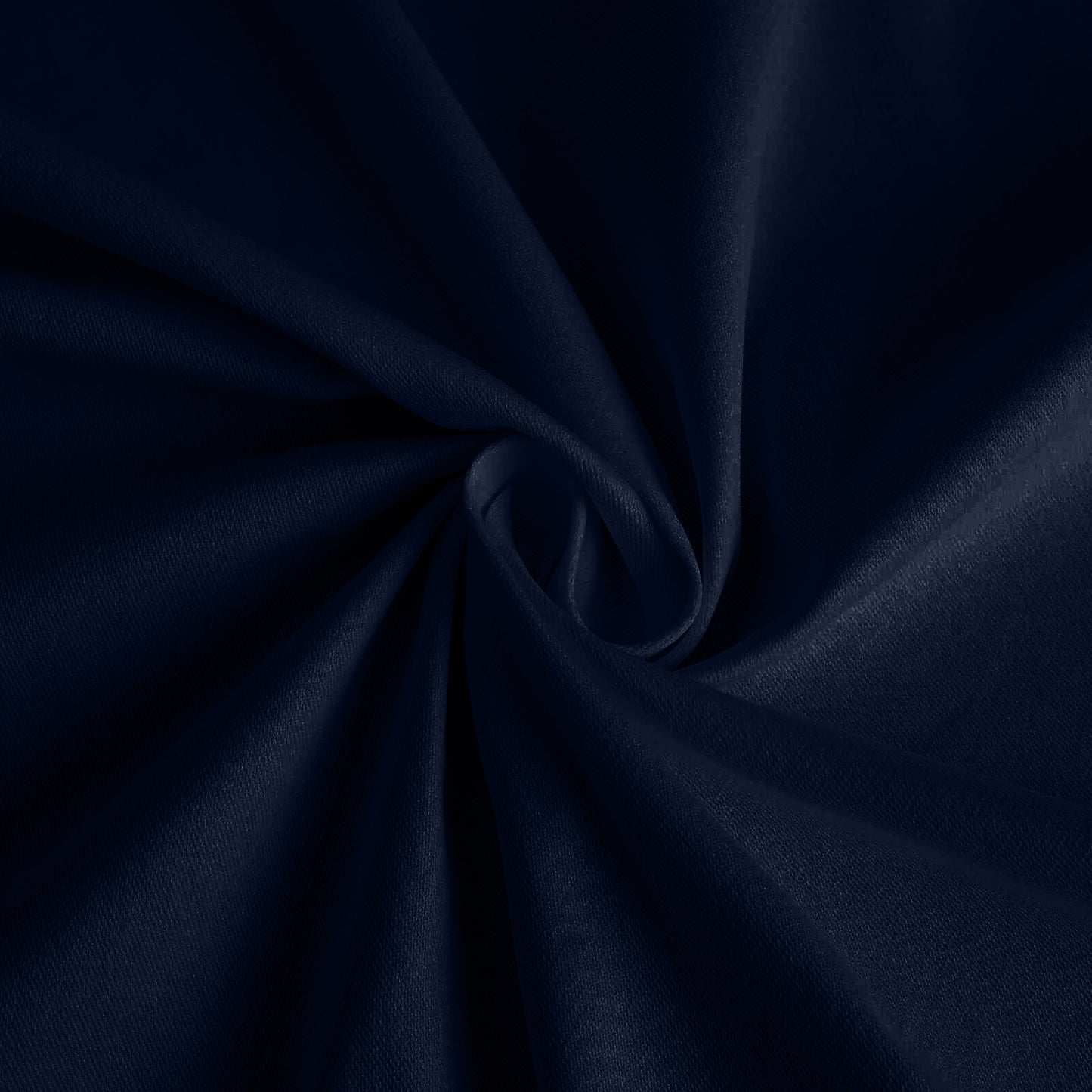 Navy blue cotton blend rectangular tablecloth, 60"x102".