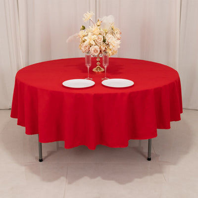 Versatile & Vibrant Red Table Cover Versatile & Vibrant Red Table Cover