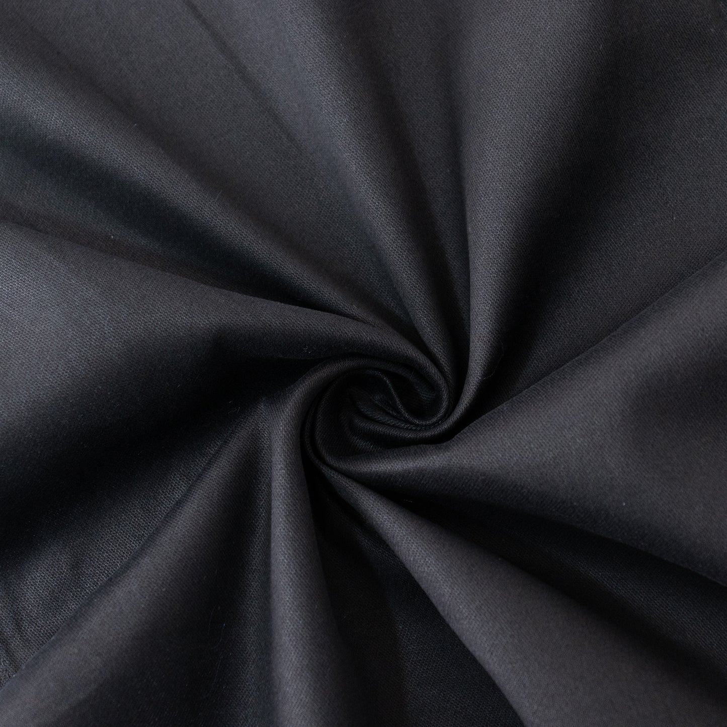 90"x132" Black Rectangle 100% Cotton Linen Seamless Tablecloth