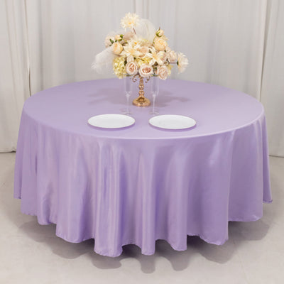 Versatile Lavender Lilac Tablecloth for a Range of Event Themes Versatile Lavender Lilac Tablecloth for a Range of Event Themes