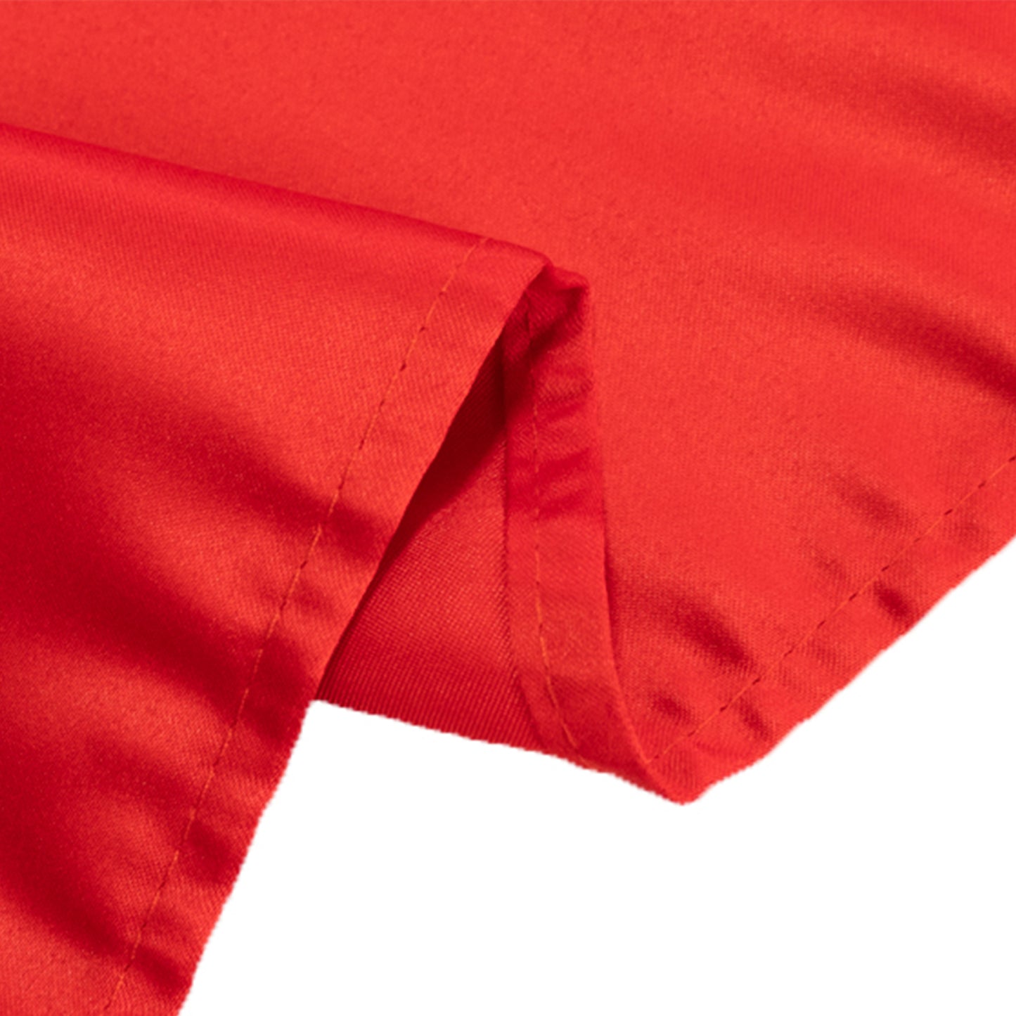 Red Lamour satin rectangle tablecloth 60"x102