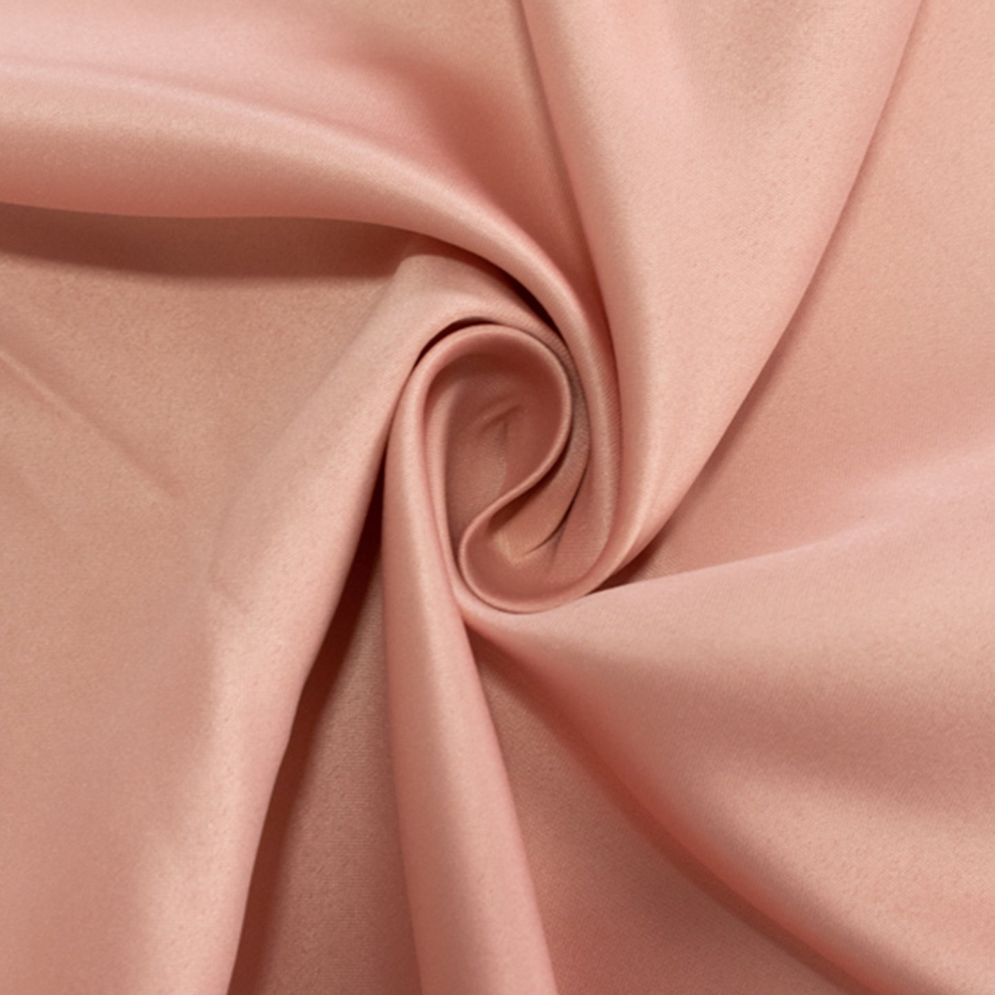 Dusty rose satin fabric for tablecloths and decorations.