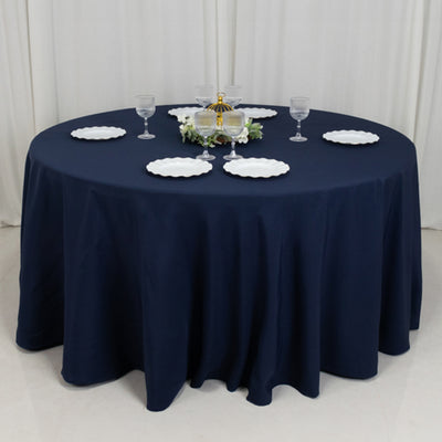 Stylish and Seamless Navy Blue Tablecloth Stylish and Seamless Navy Blue Tablecloth