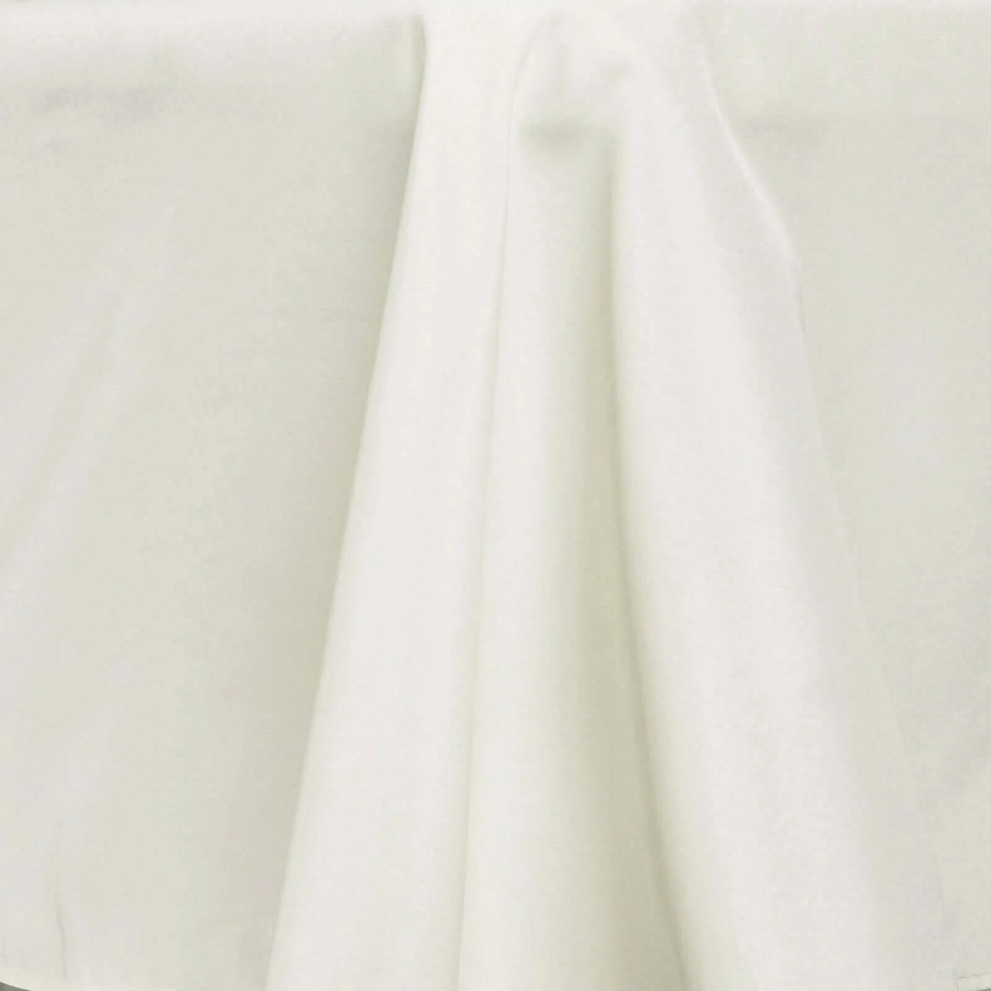 Ivory fire retardant tablecloth, 60"x102", premium polyester rectangular cover.