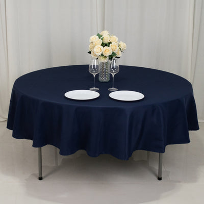 Stylish and Seamless Navy Blue Tablecloth Stylish and Seamless Navy Blue Tablecloth