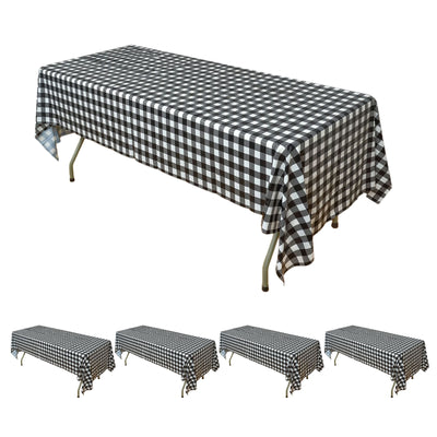 Stylish Elegance with Checkered Table Covers Stylish Elegance with Checkered Table Covers