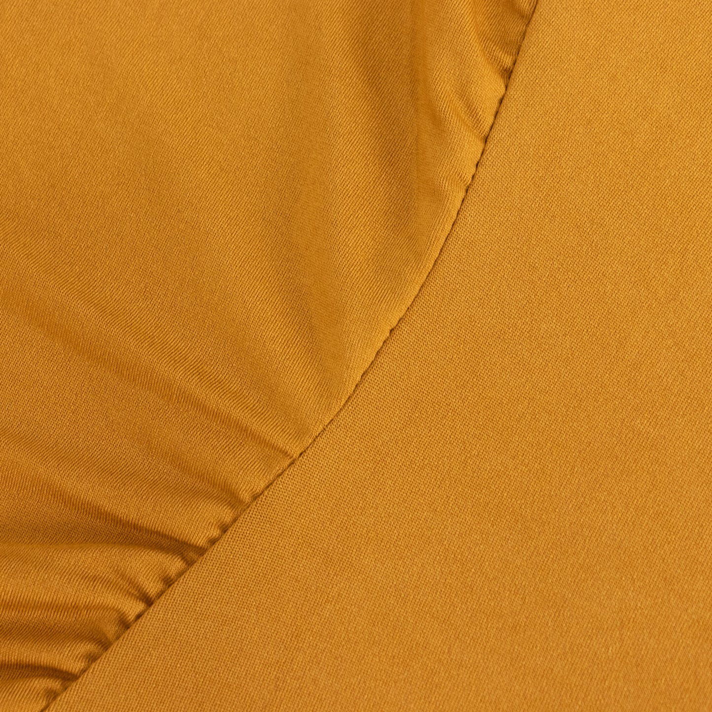 Gold wavy spandex fitted tablecloth skirt for 72"x30" tables.