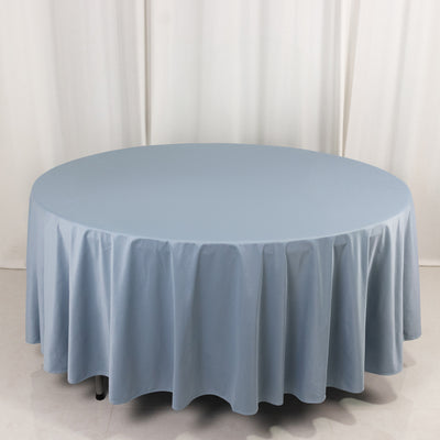 108" Dusty Blue Premium Scuba Fabric Table Cloth 108" Dusty Blue Premium Scuba Fabric Table Cloth
