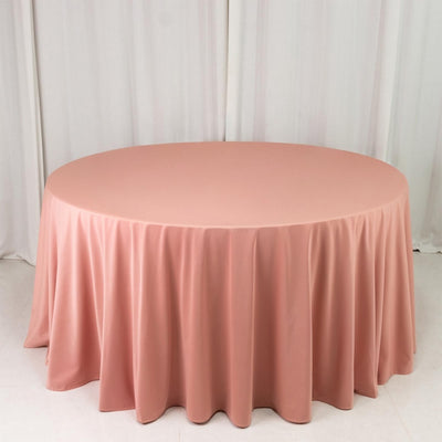 Dusty Rose Scuba Round Tablecloth Dusty Rose Scuba Round Tablecloth