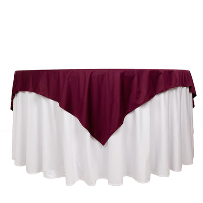 Elevate Your Event with the Burgundy Premium Scuba Table Overlay Elevate Your Event with the Burgundy Premium Scuba Table Overlay