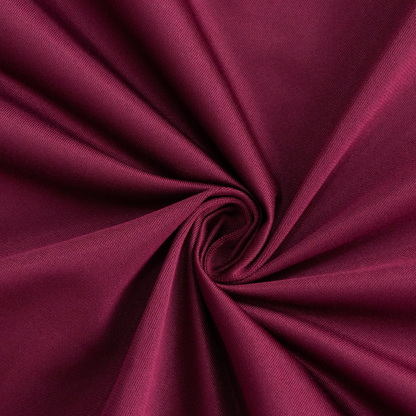 70" Burgundy Scuba Wrinkle Free Square Table Overlay, Scuba Polyester Table Topper