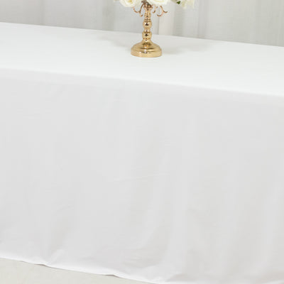 Décor Ideas Using White Scuba Tablecloths Décor Ideas Using White Scuba Tablecloths