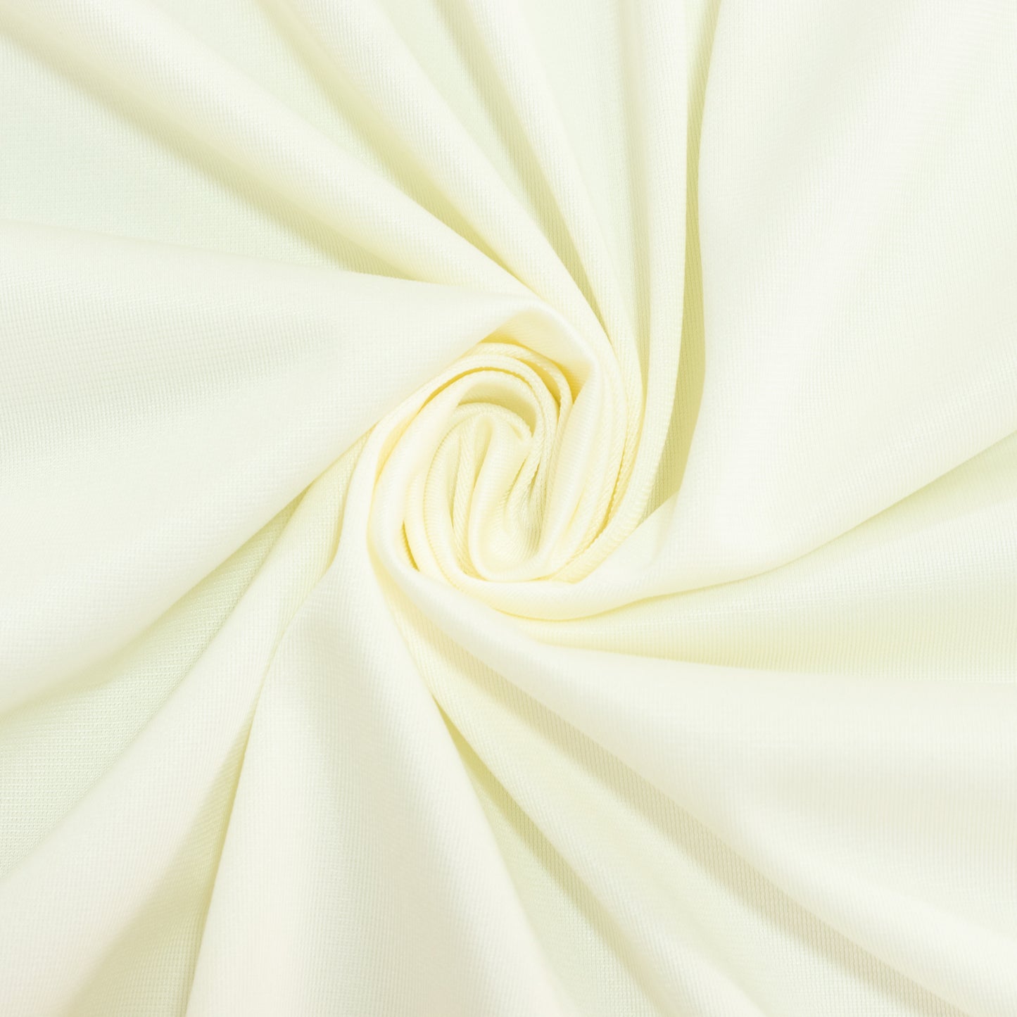 6ft Scuba Rectangular Fitted Tablecloth Ivory – Wrinkle-Free, Stain Resistant