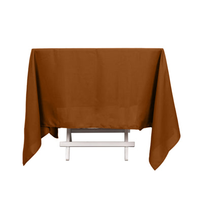 Elevate Your Decor with Cinnamon Brown Tablecloth Elevate Your Decor with Cinnamon Brown Tablecloth