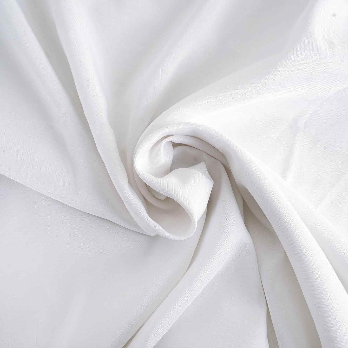 White polyester fabric for reusable chair covers. #whtbkgd