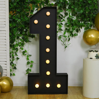 4ft LED Marquee Number "1" 4ft LED Marquee Number "1"