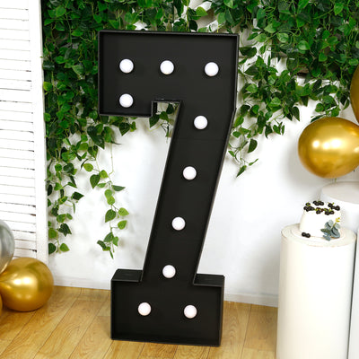 4ft LED Marquee Number "7" 4ft LED Marquee Number "7"